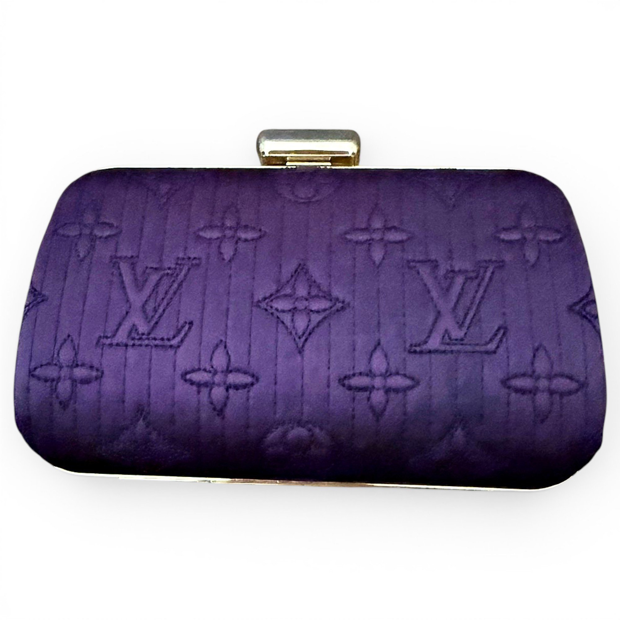 Silk clutch bag