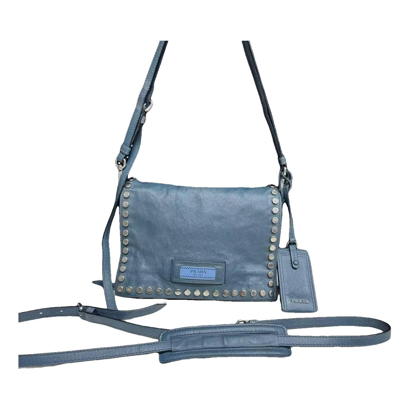 Leather crossbody bag