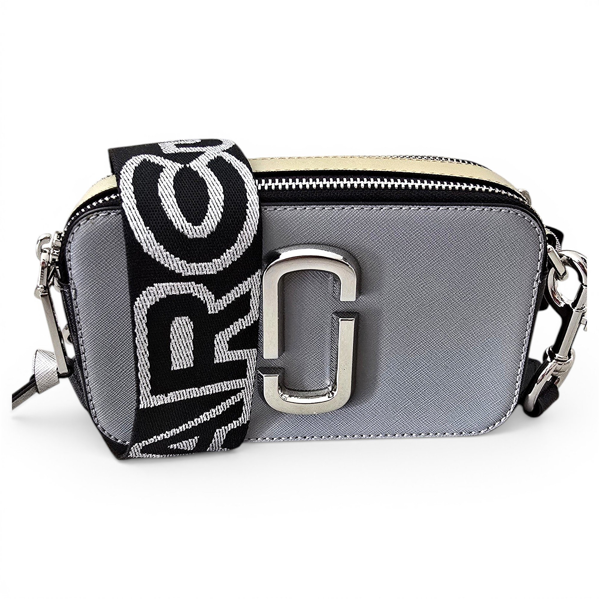 Snapshot leather crossbody bag