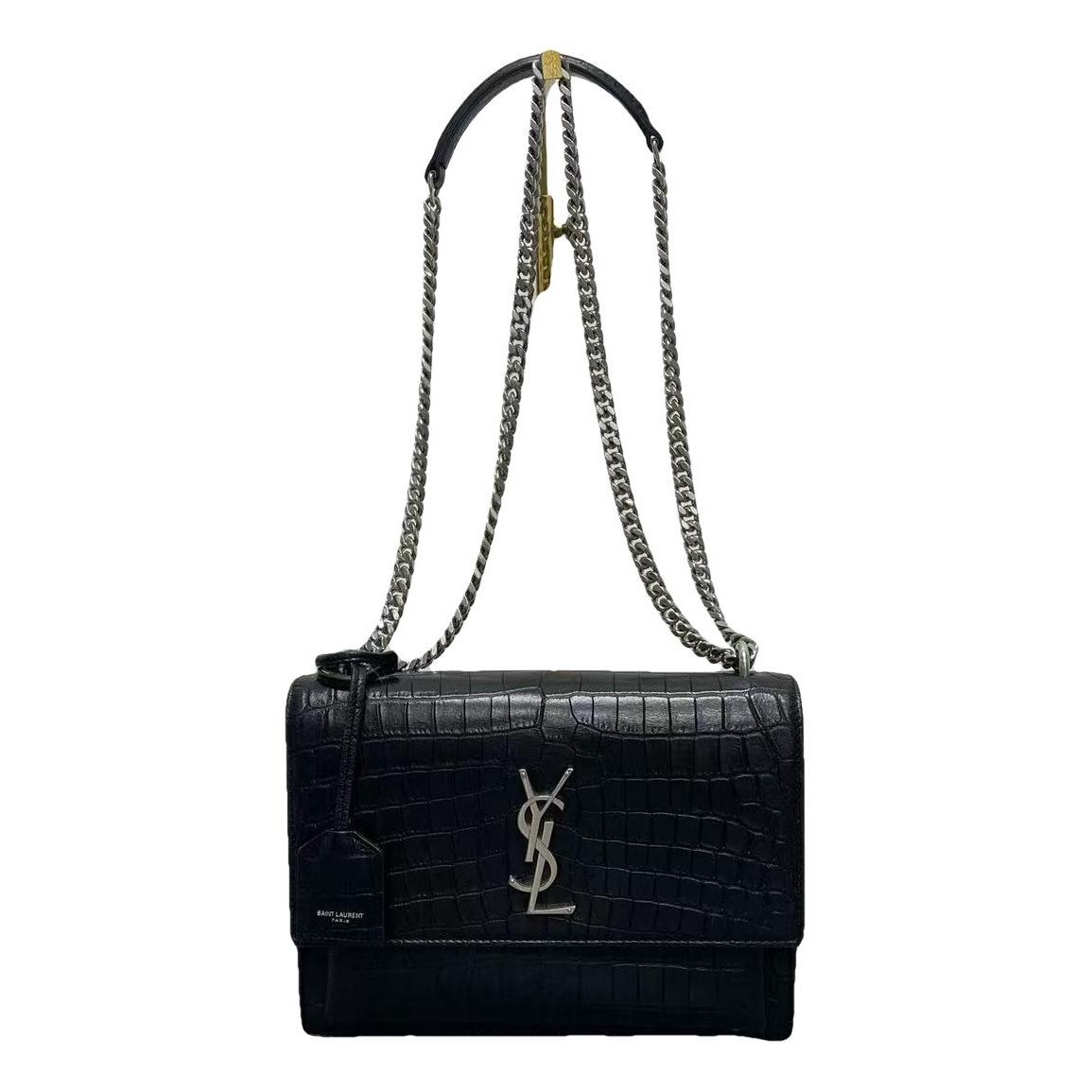 Sunset leather handbag