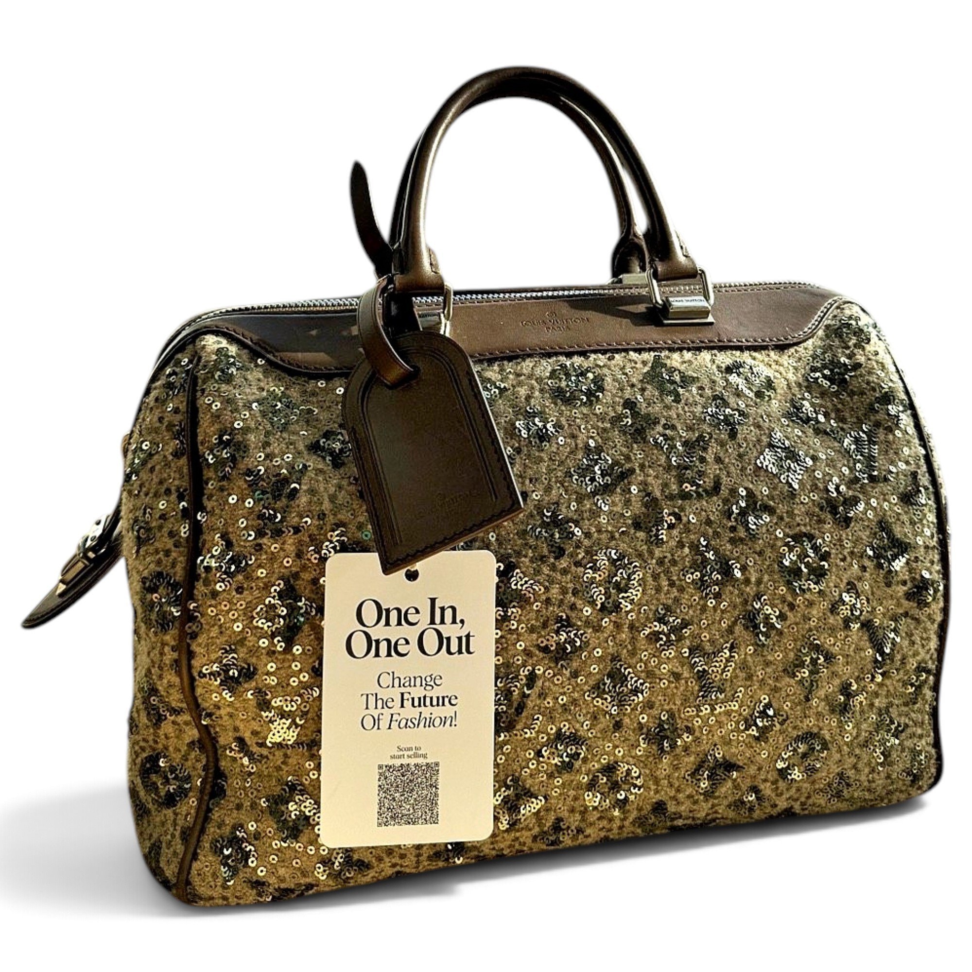 Sunshine Express leather handbag