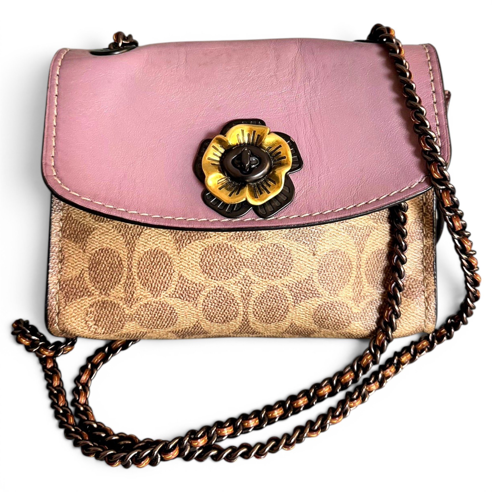 Leather handbag