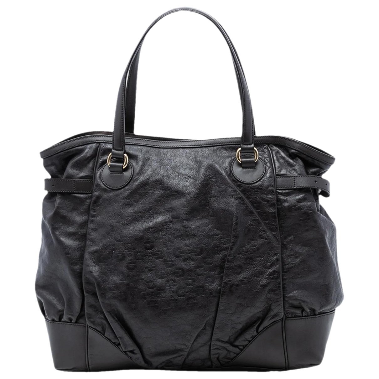 Gucci B leather bag