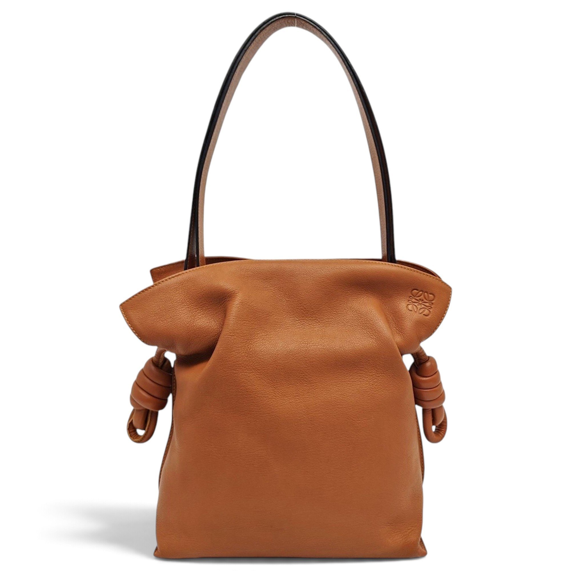 Flamenco leather handbag