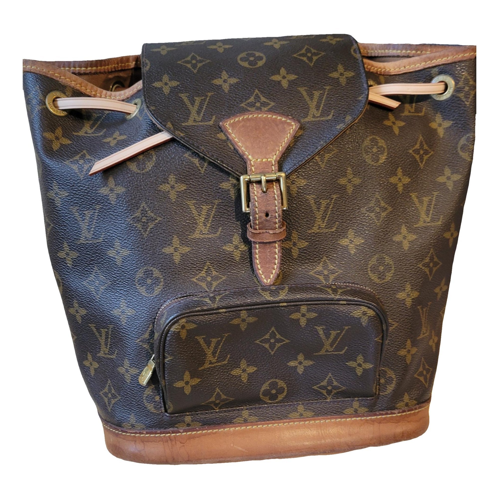 Montsouris Vintage cloth backpack