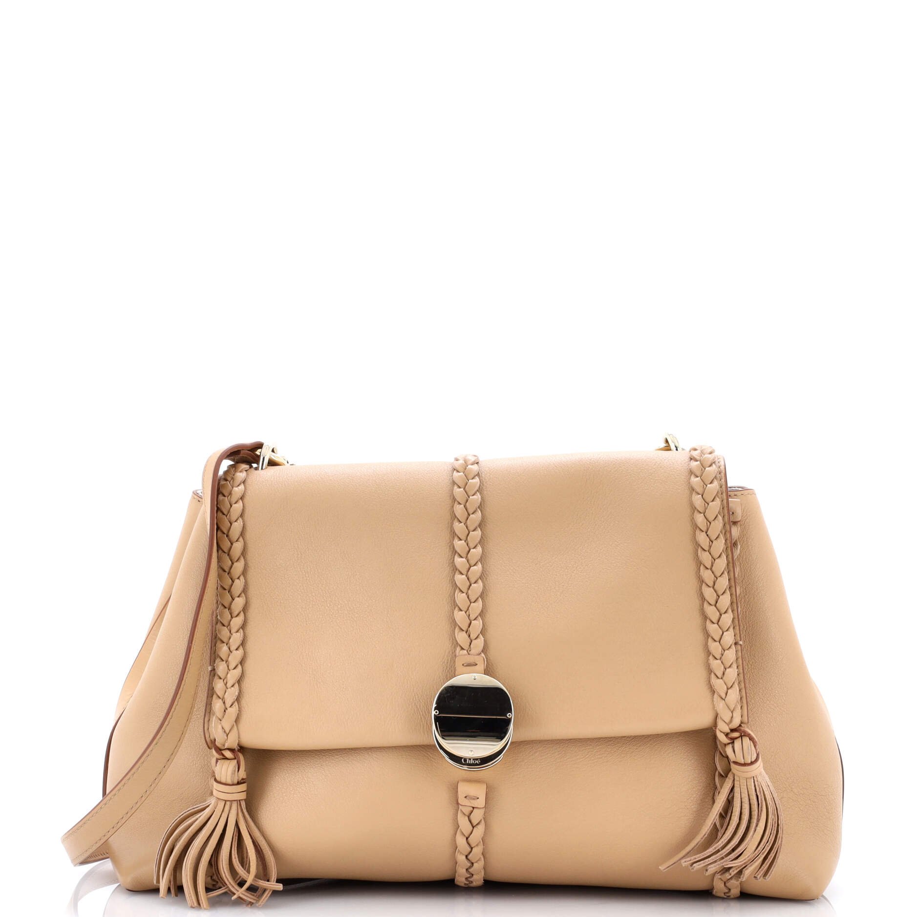 Penelope Soft Shoulder Bag Leather Medium
