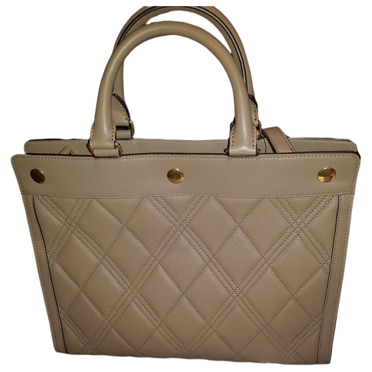 Leather tote