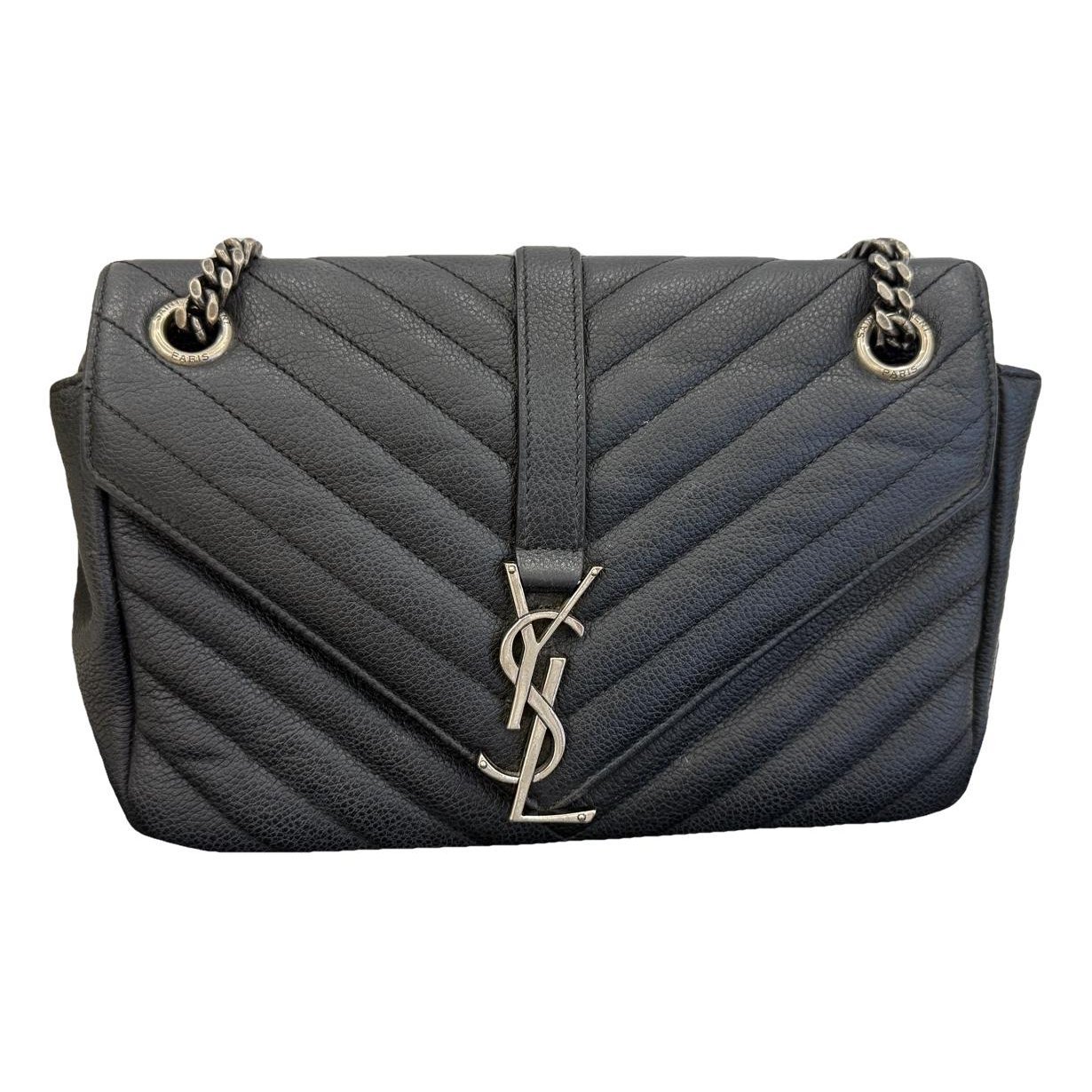 Collége monogramme leather handbag
