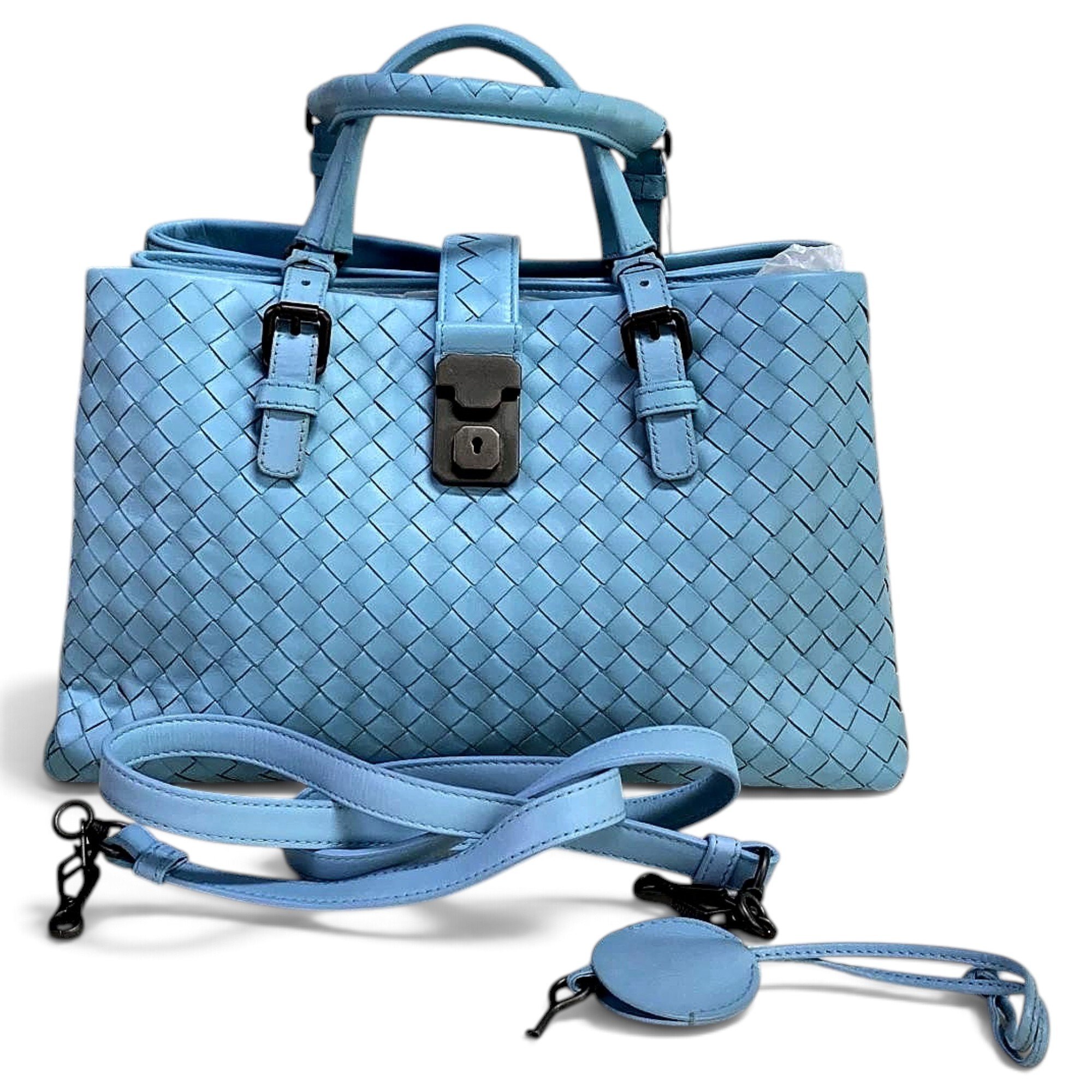Leather tote