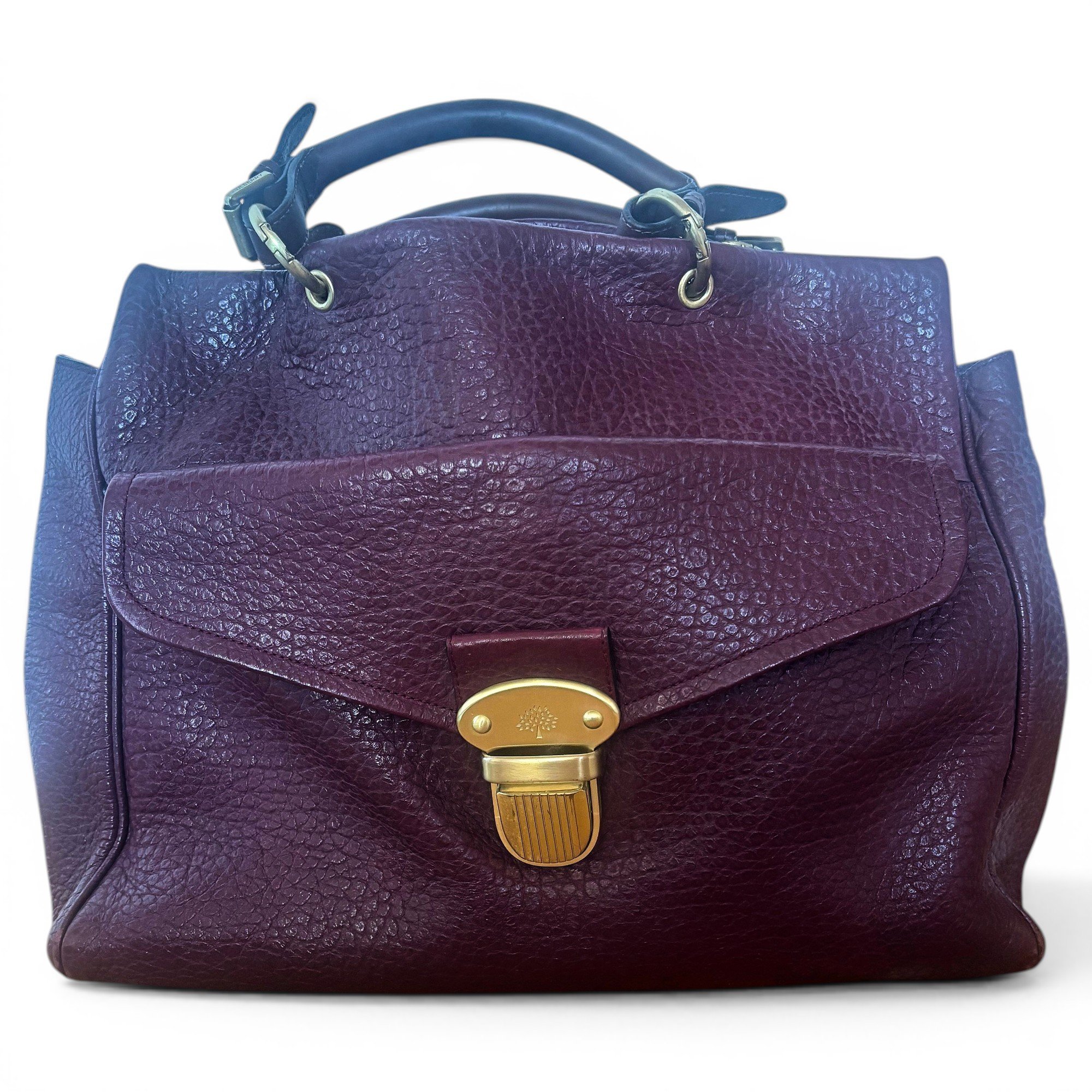 Leather handbag