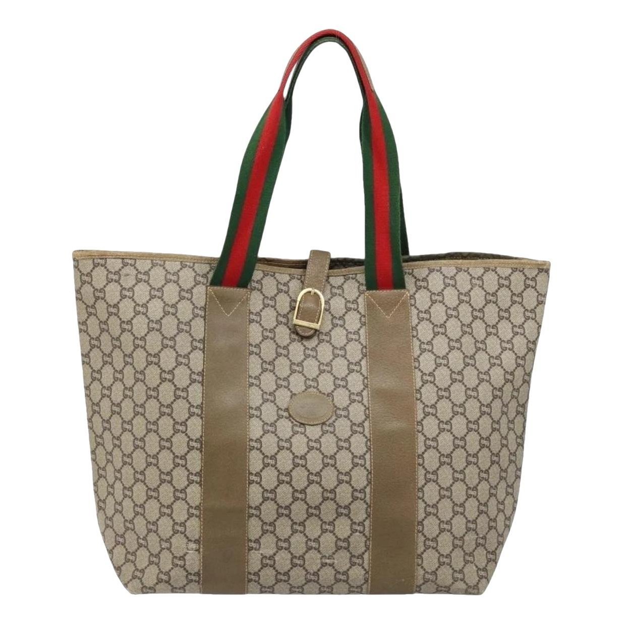 Leather tote