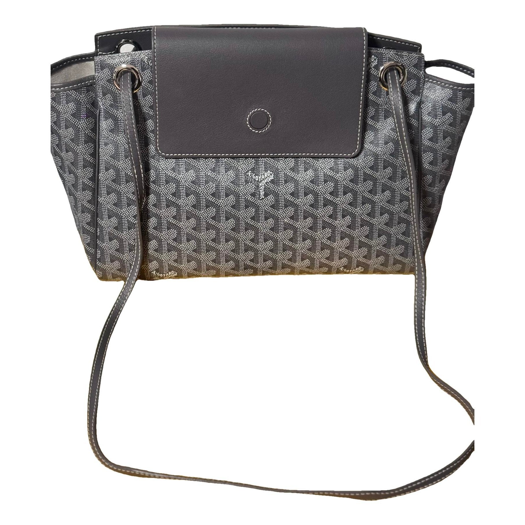 Goyard Rouette leather handbag