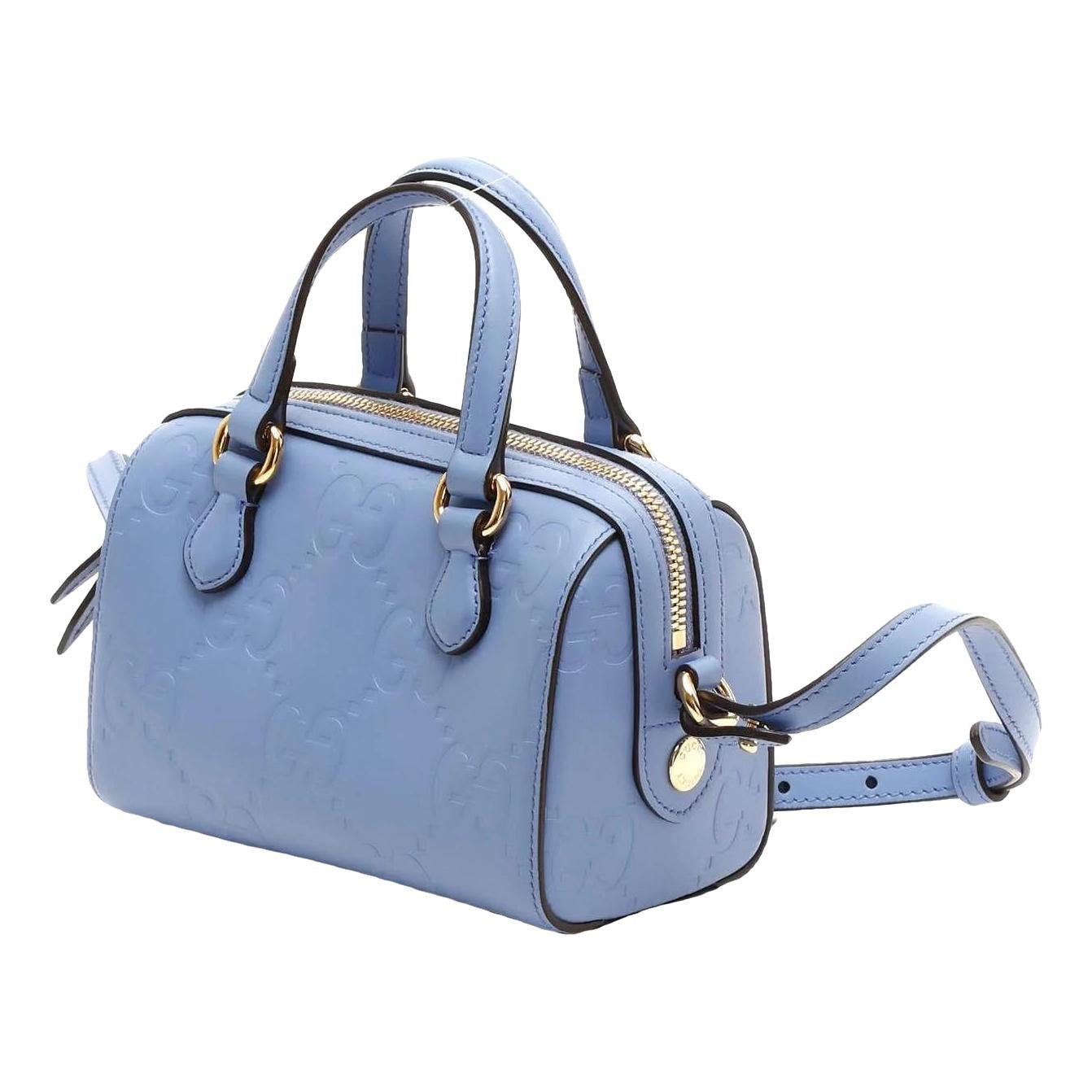 Boston leather handbag