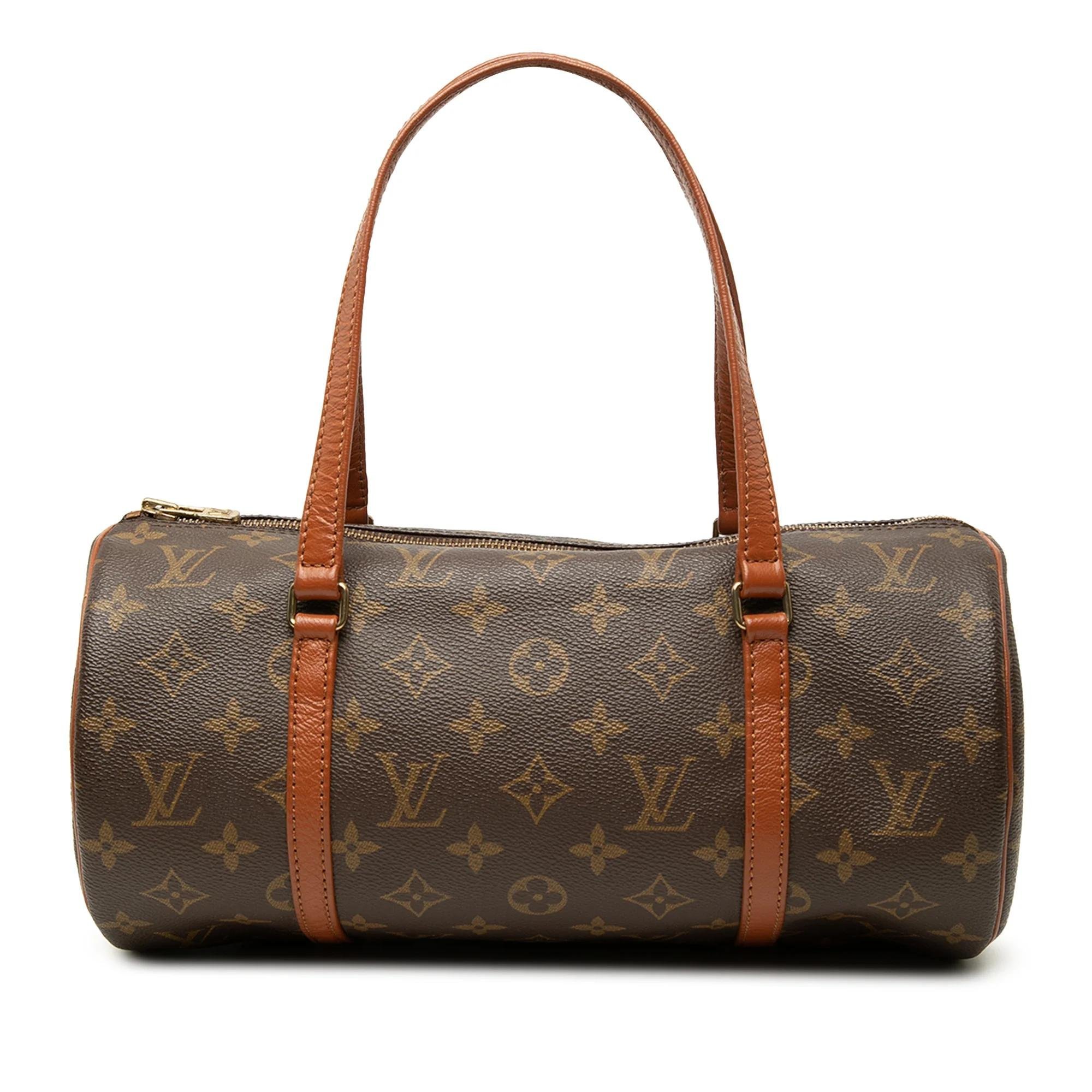 Papillon leather handbag