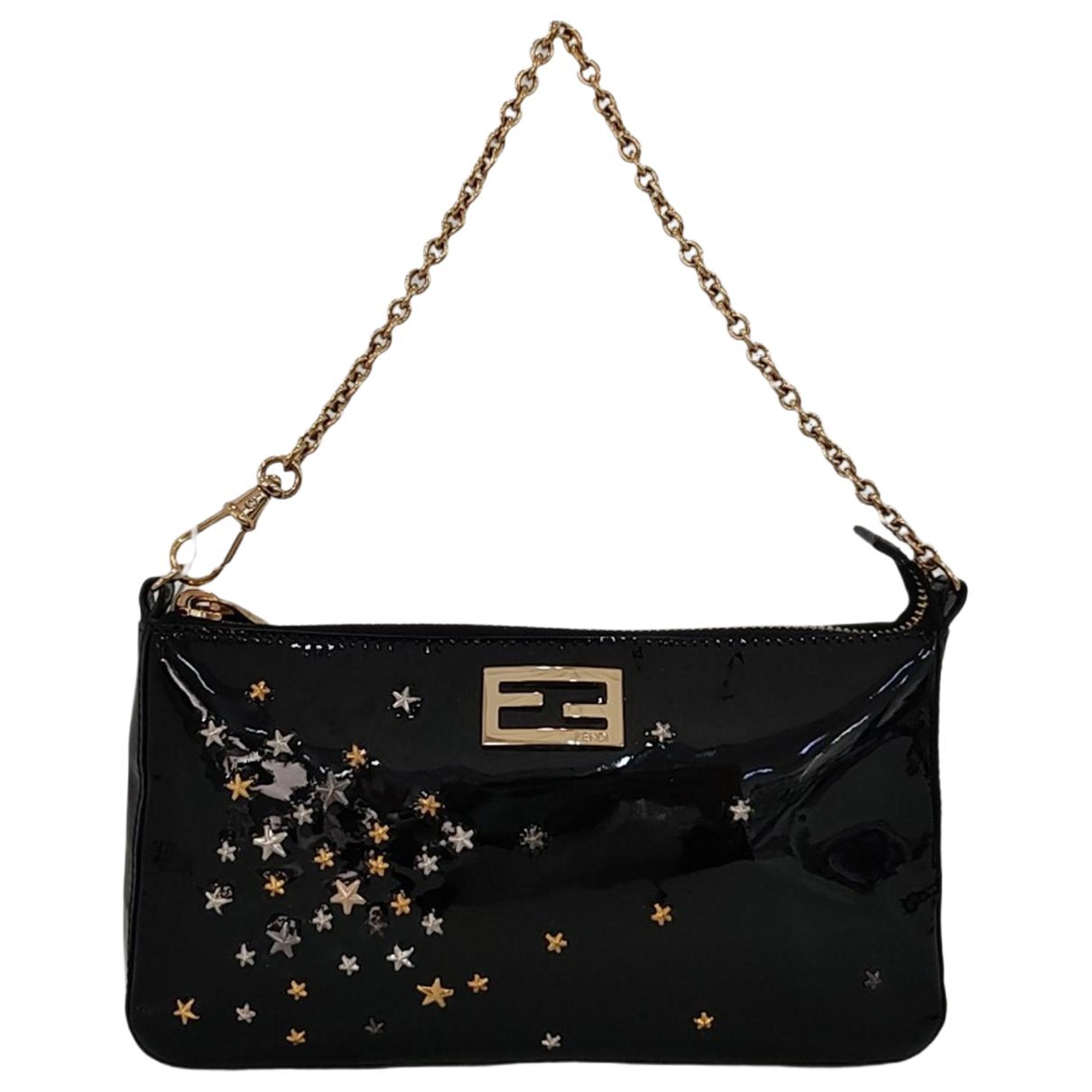 Patent leather handbag