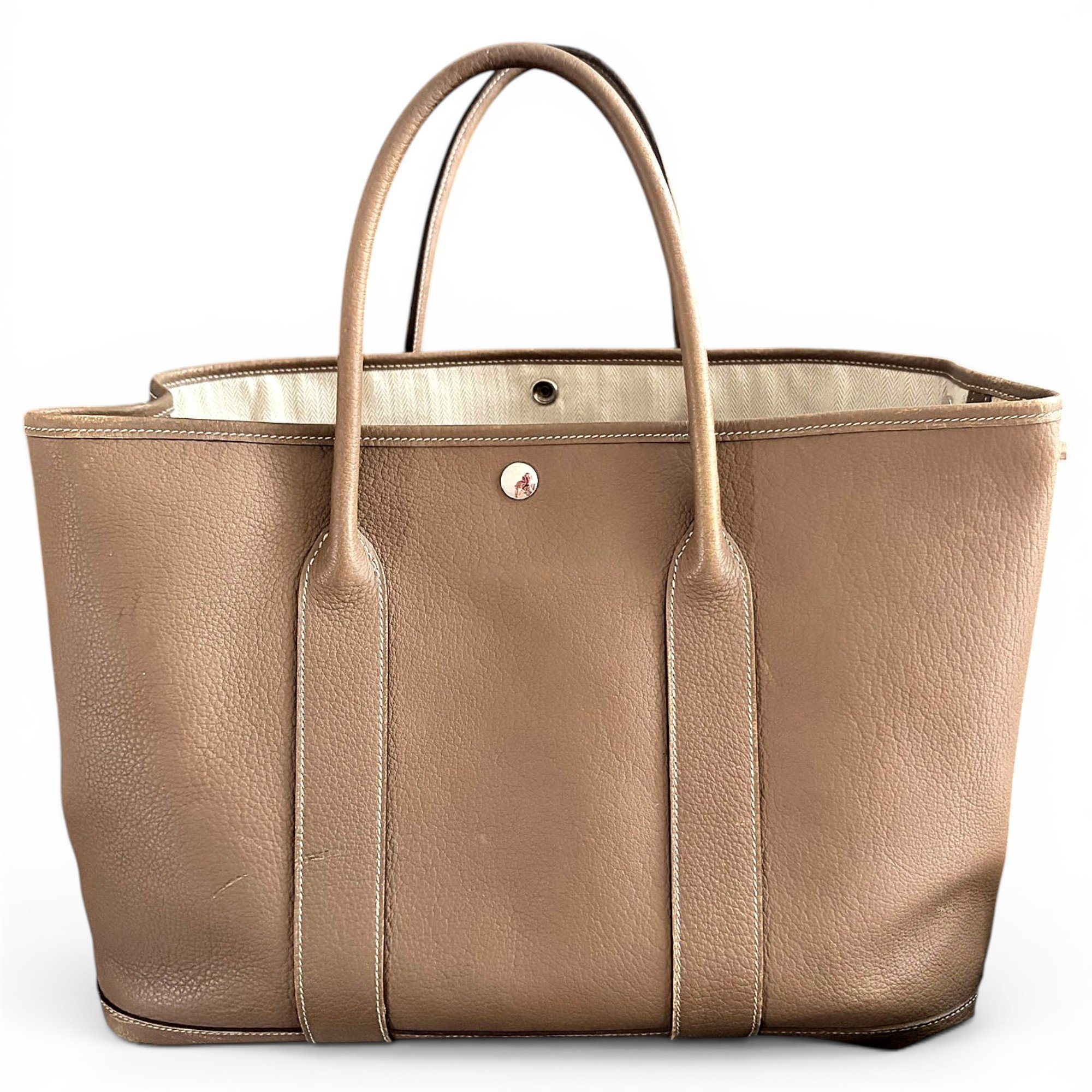 Garden Party leather tote