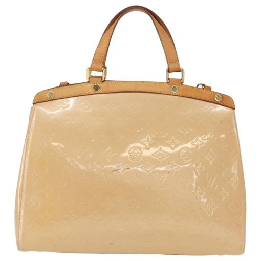 Patent leather handbag