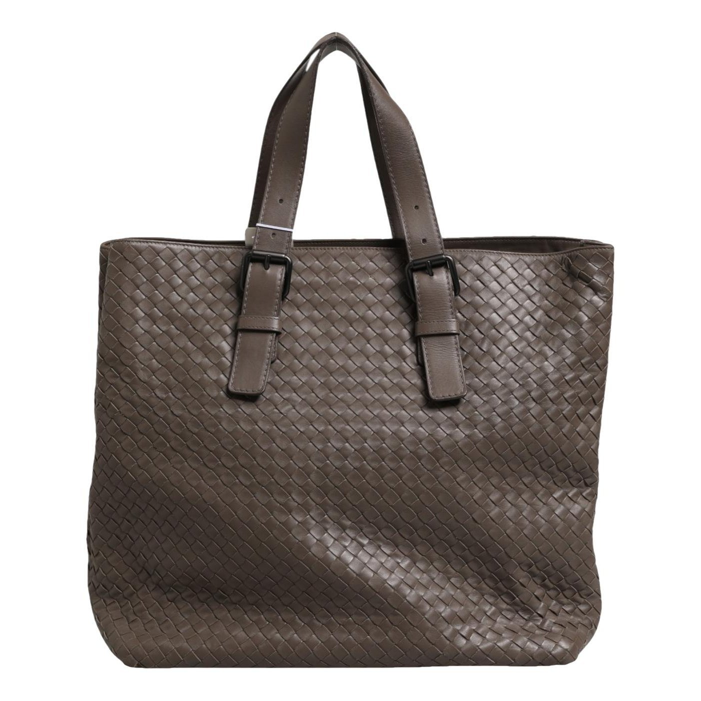 Leather tote