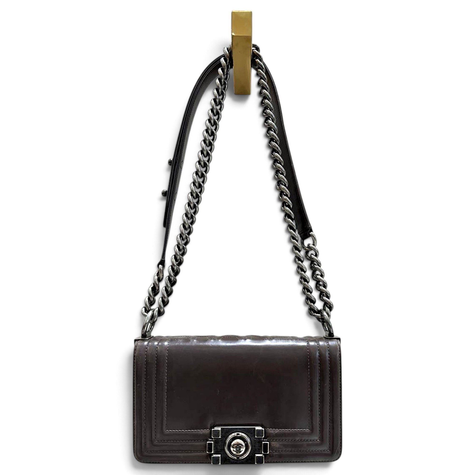Boy leather handbag