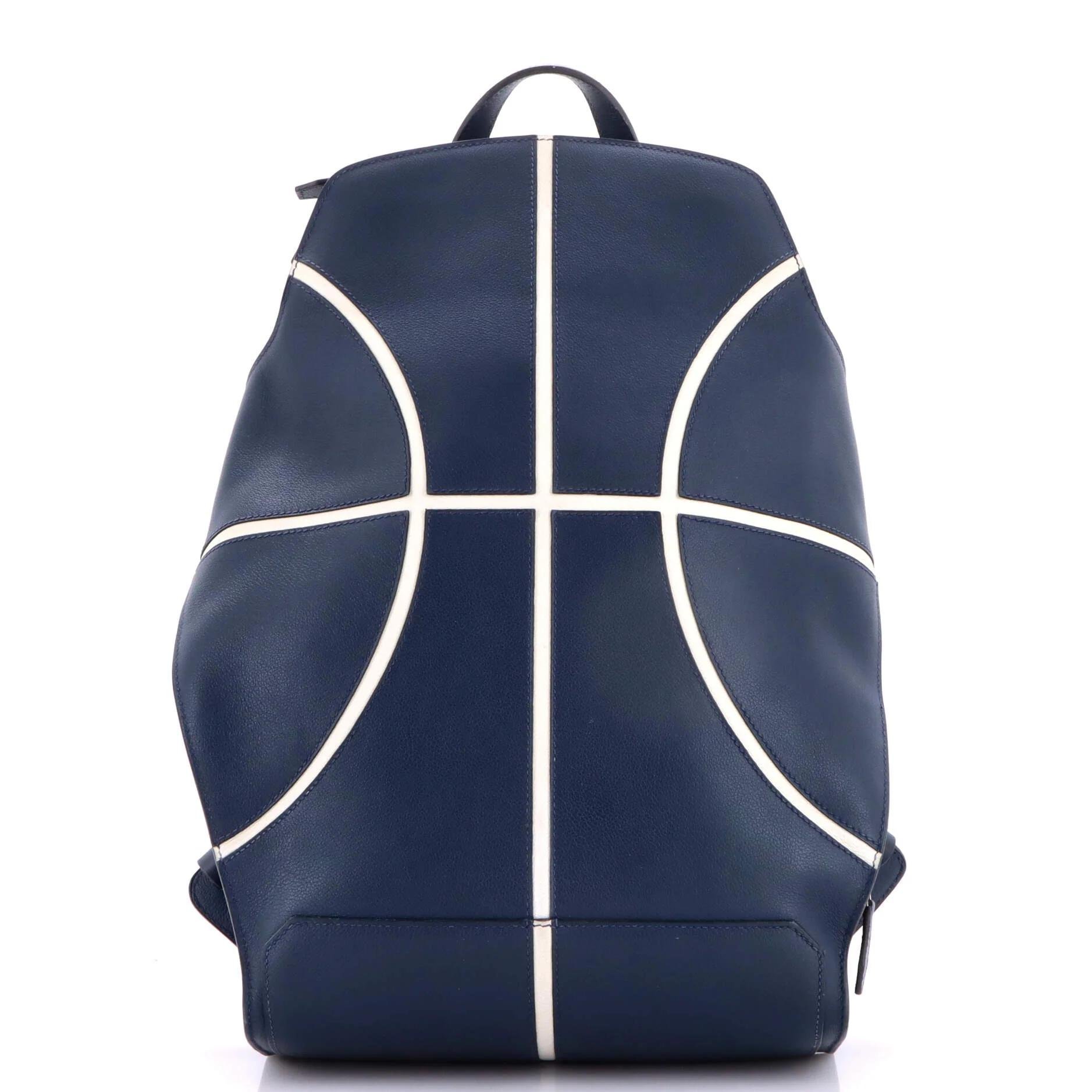 Leather backpack