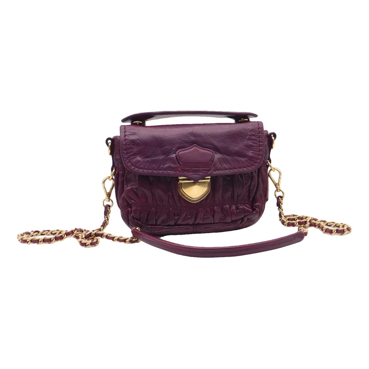 Leather crossbody bag