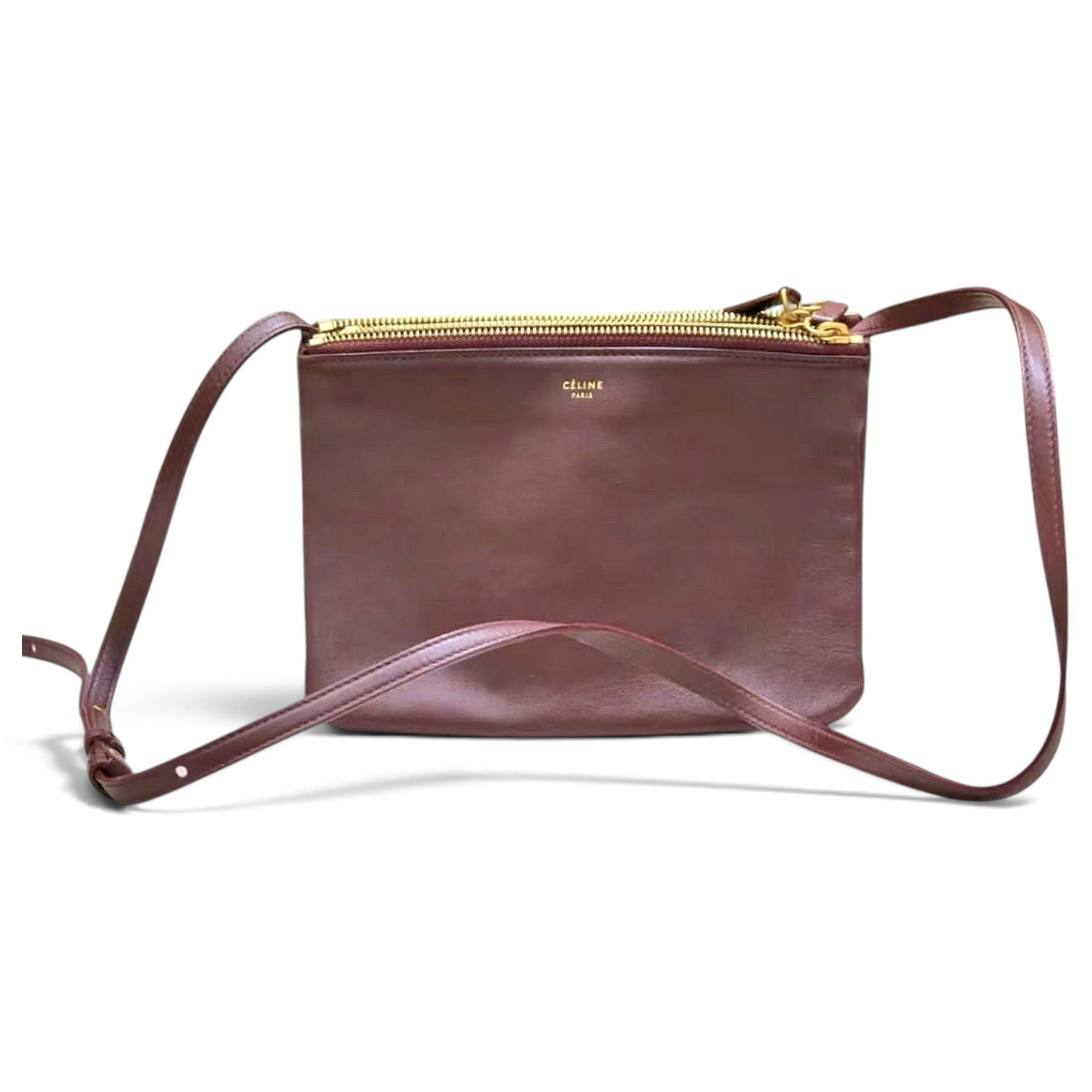 Trio leather handbag