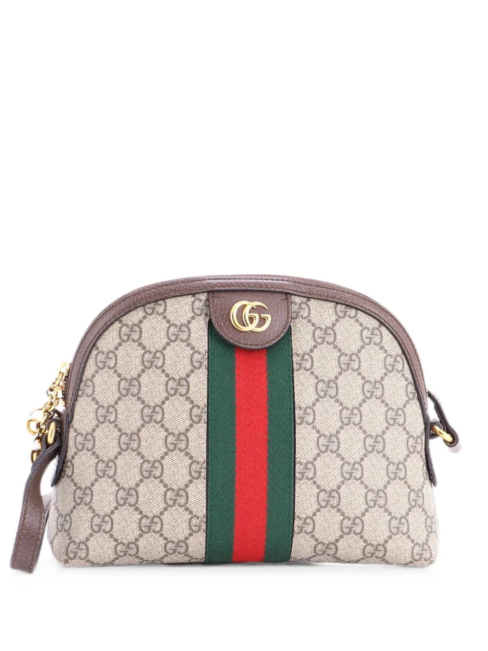 Ophidia Dome GG Coated Canvas Small shoulder bag