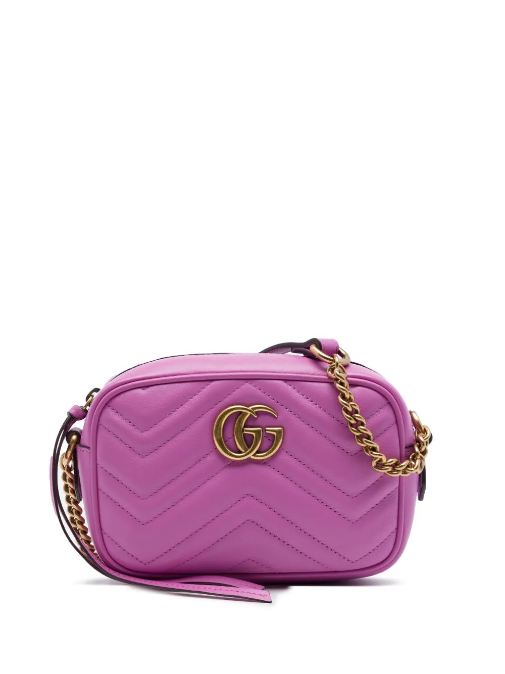 2016-2026 Mini GG Marmont Matelasse Calfskin crossbody bag