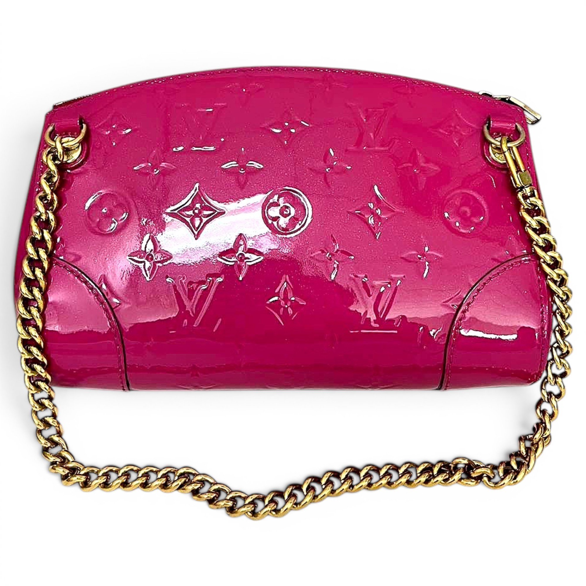 Patent leather crossbody bag