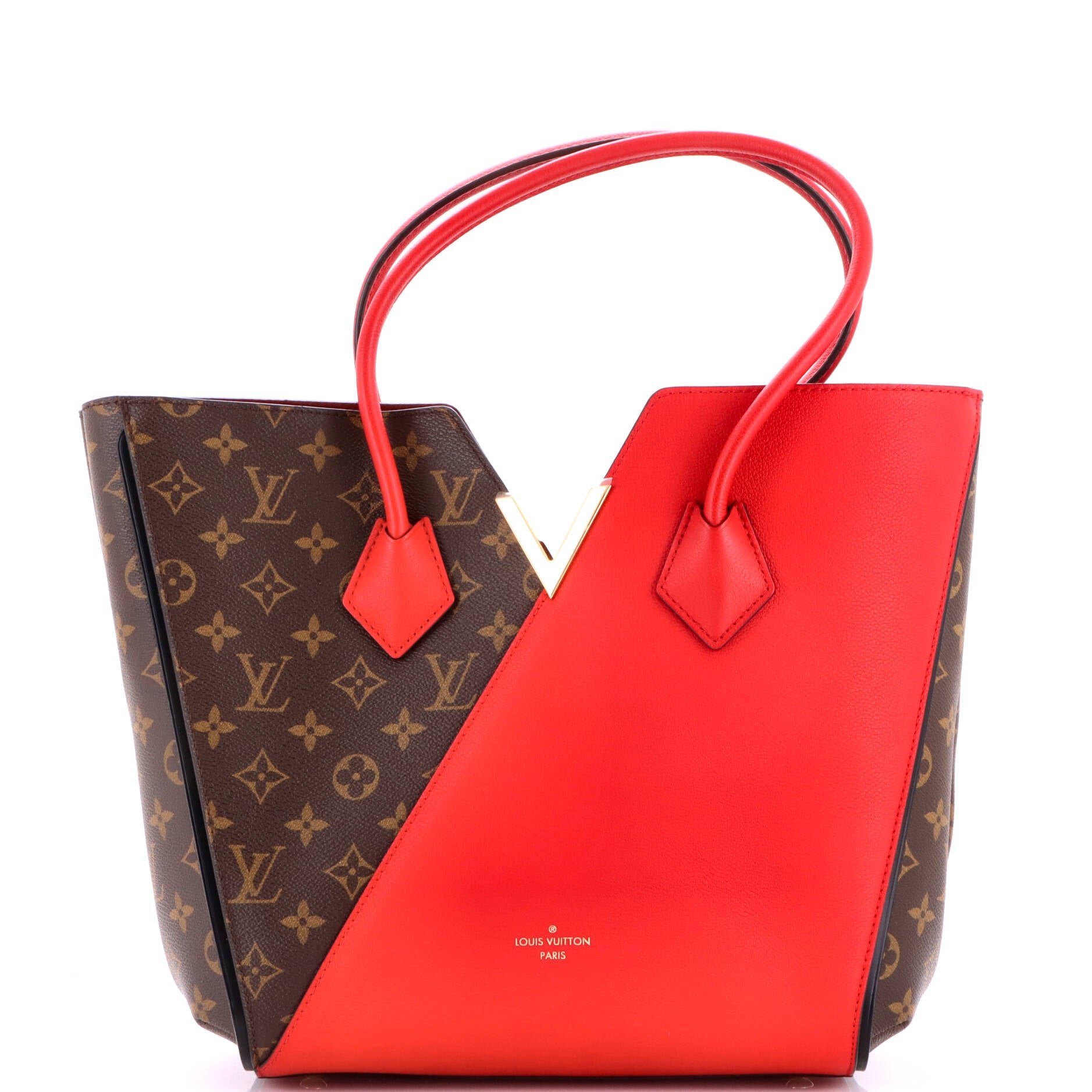 Kimono Handbag Monogram Canvas and Leather MM