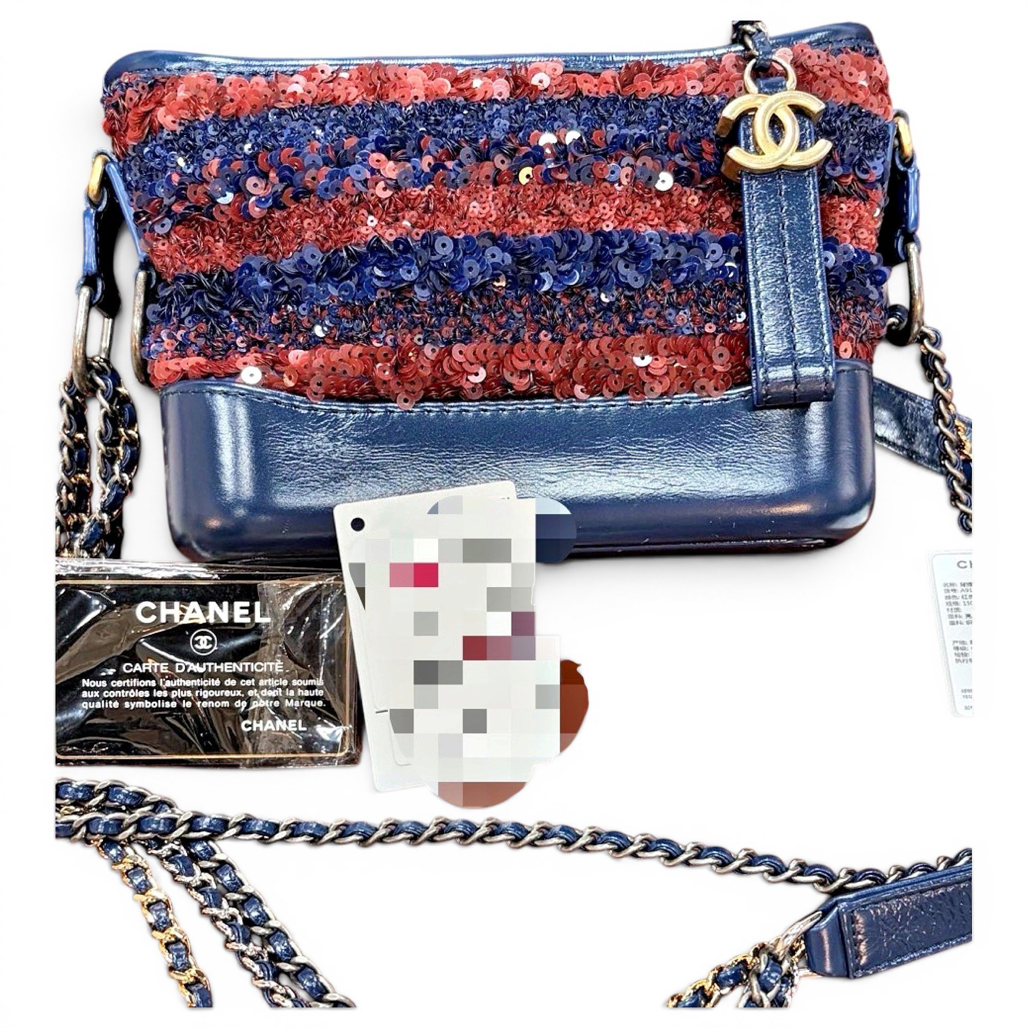 Gabrielle tweed crossbody bag