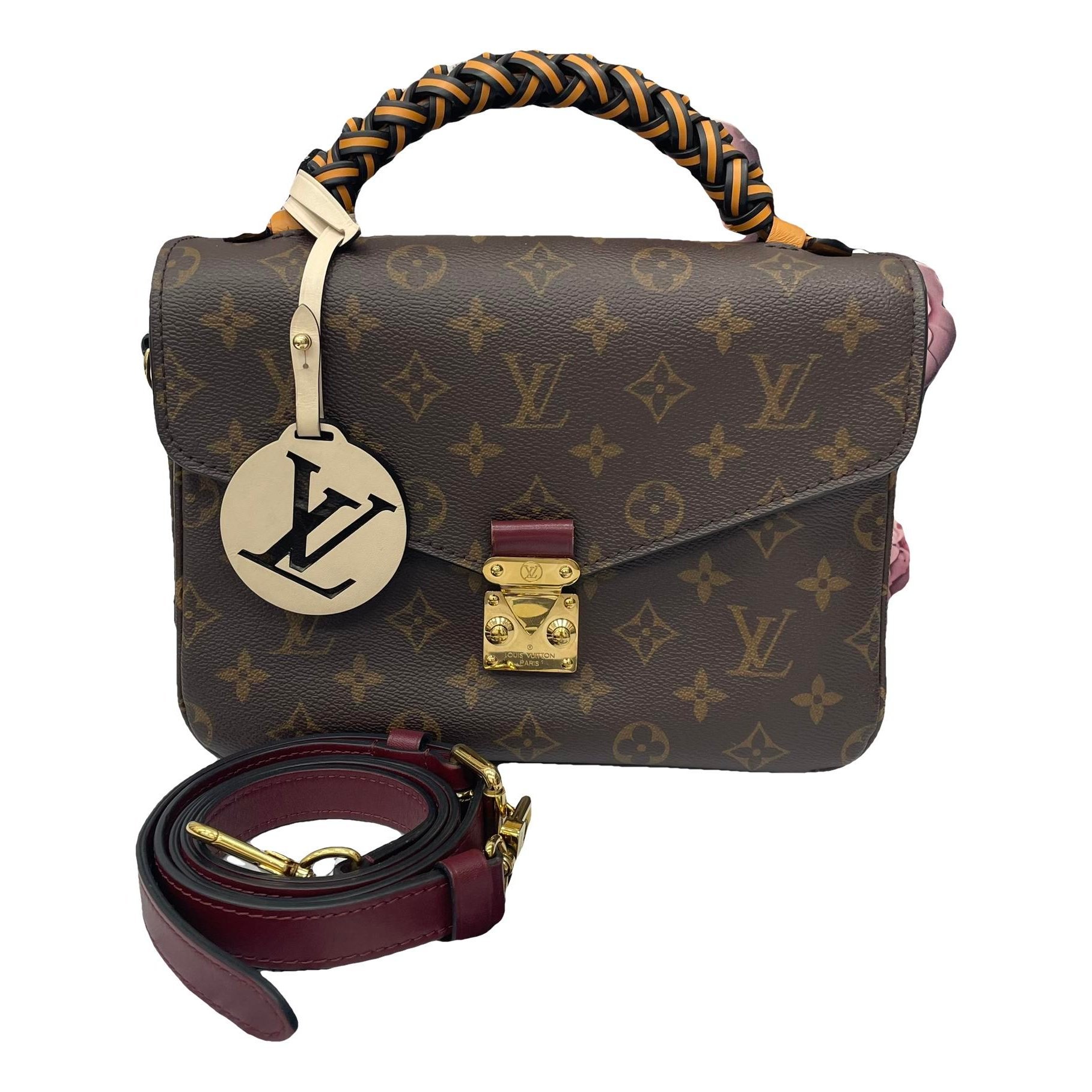 Metis leather crossbody bag