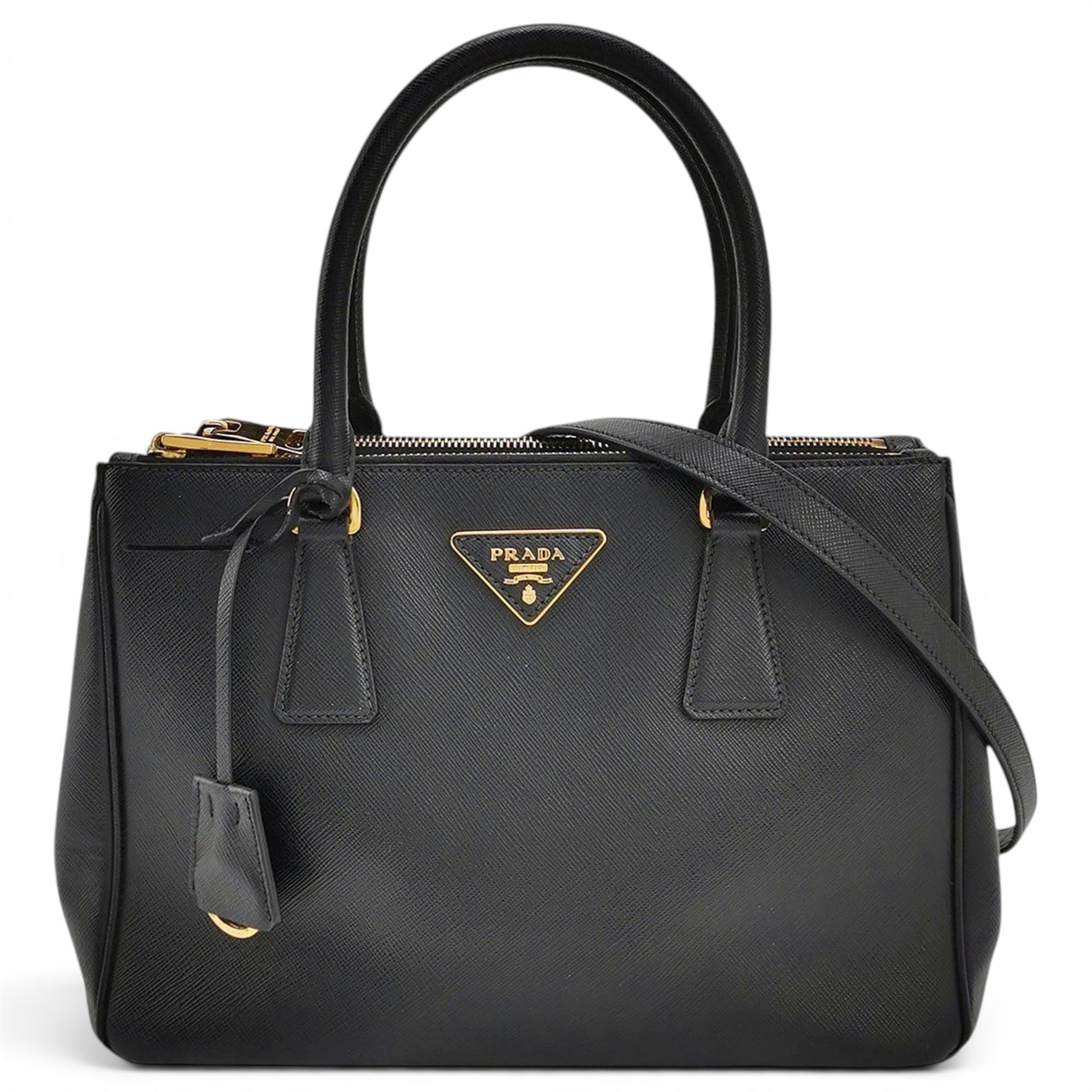 Galleria leather handbag