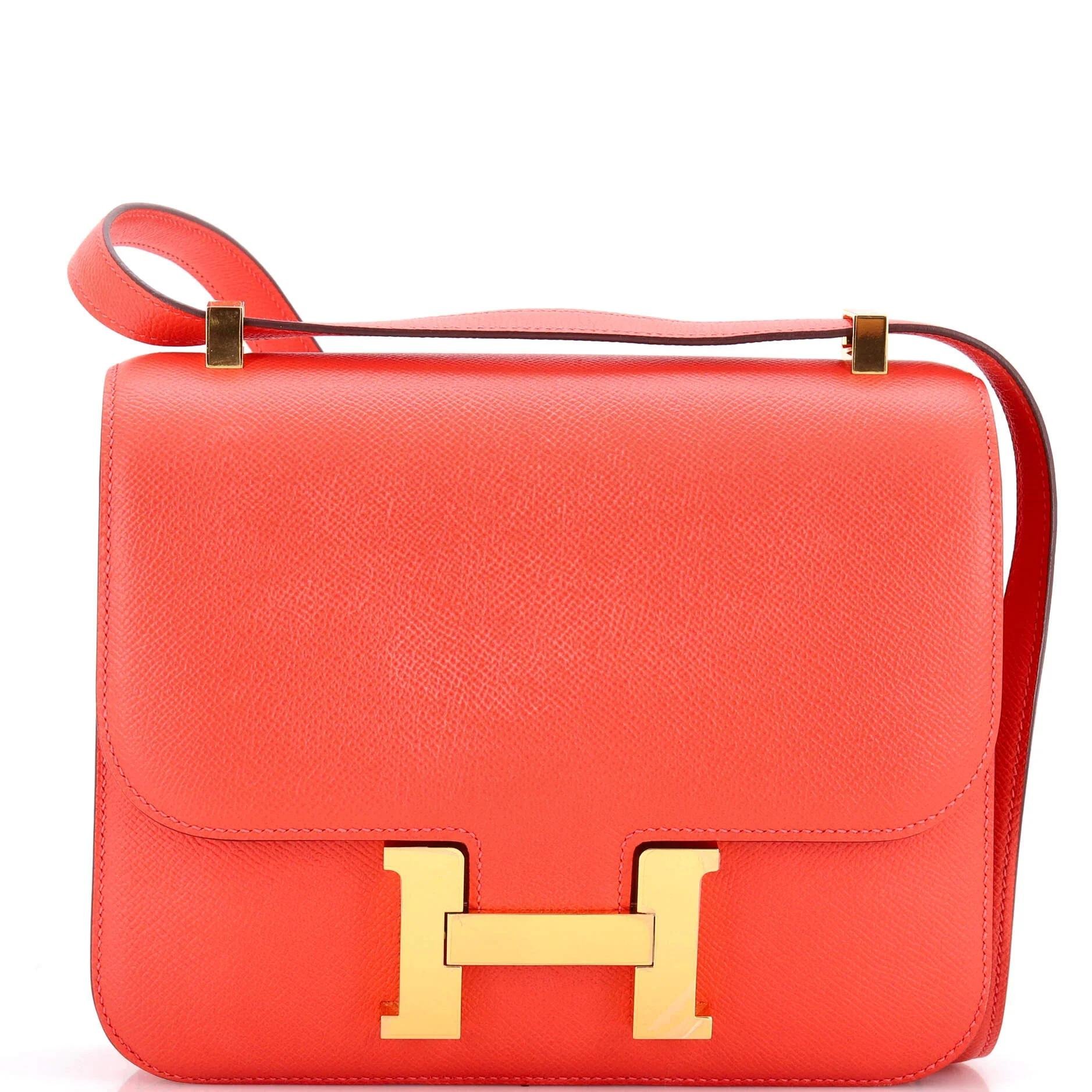 Constance leather crossbody bag