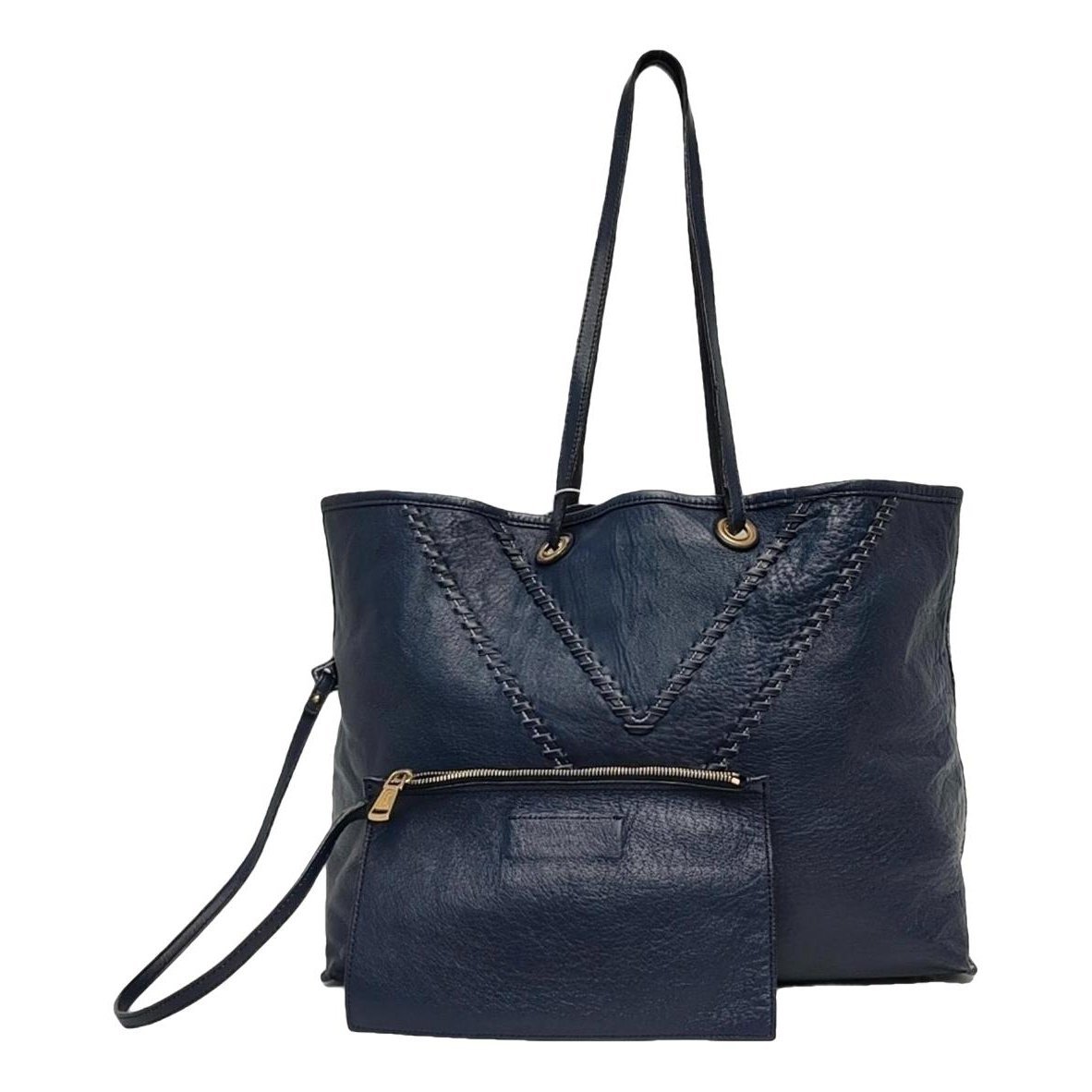Leather handbag