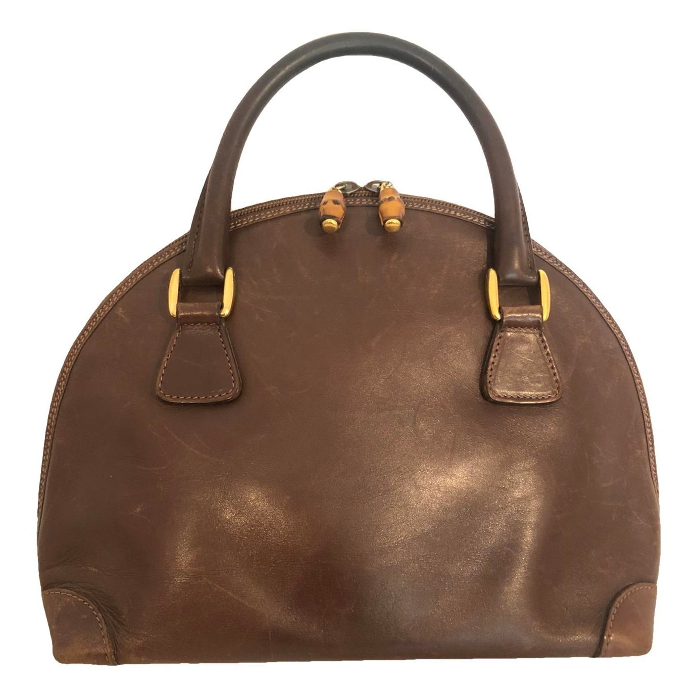 Leather handbag