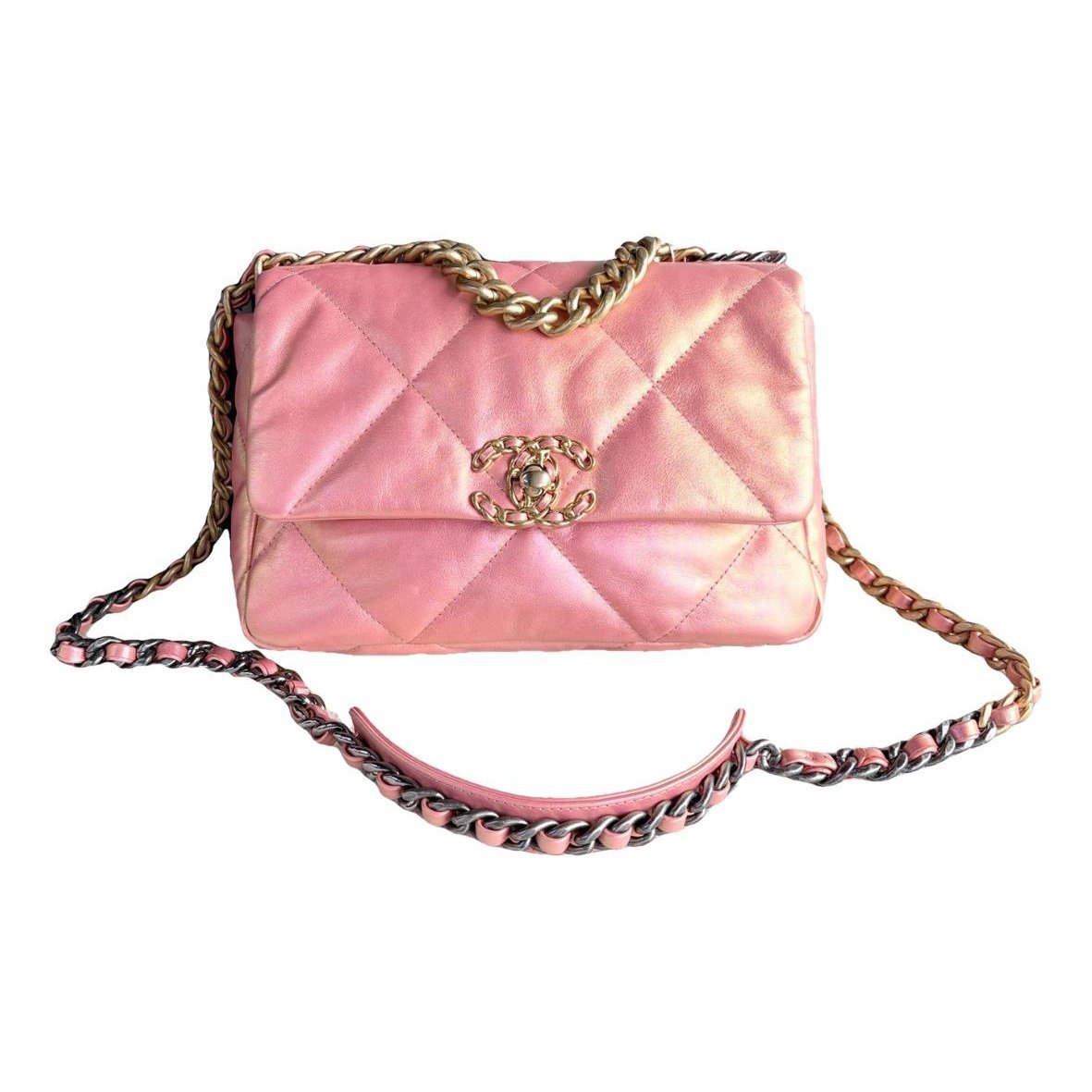 Chanel 19 leather handbag