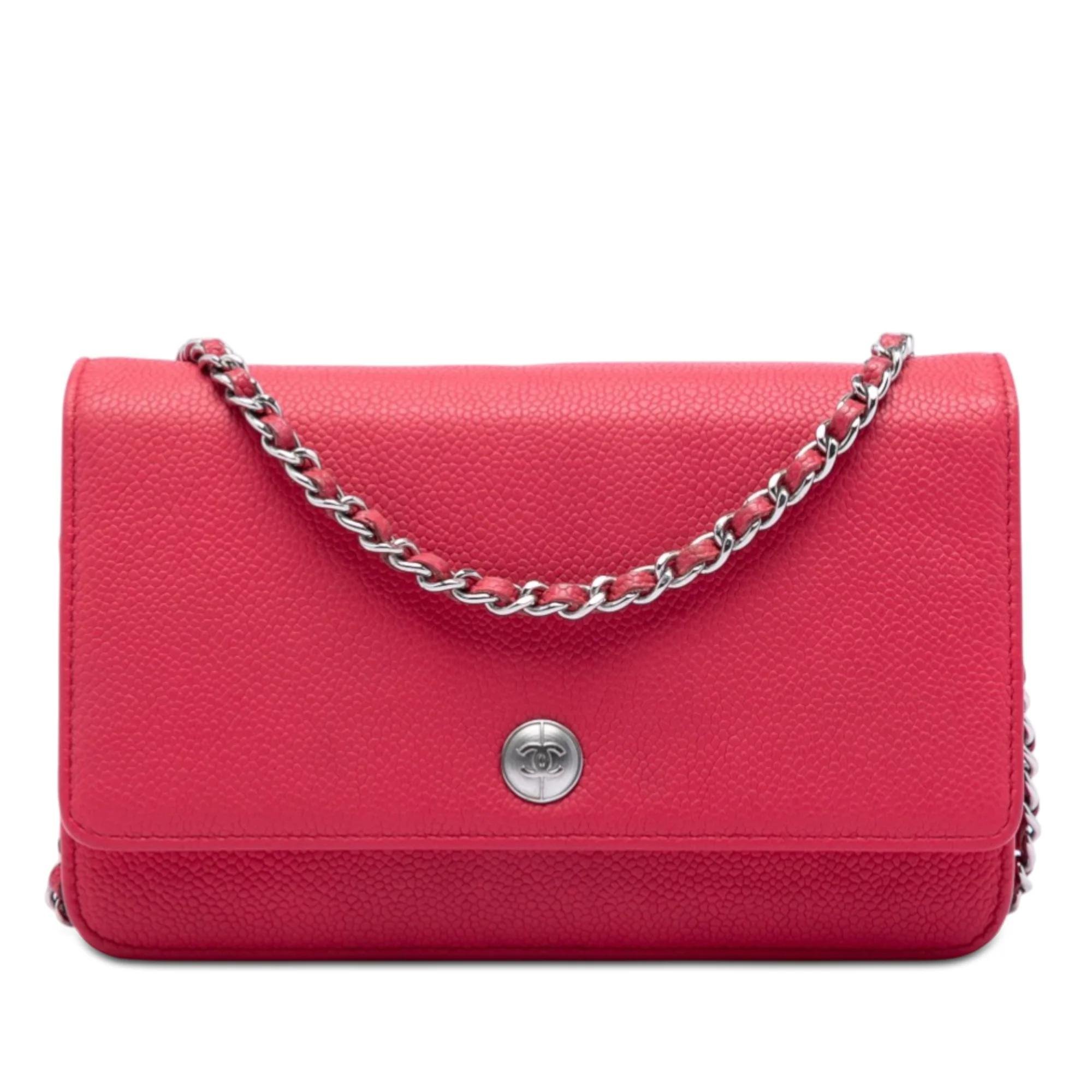 Wallet On Chain Timeless/Classique leather handbag