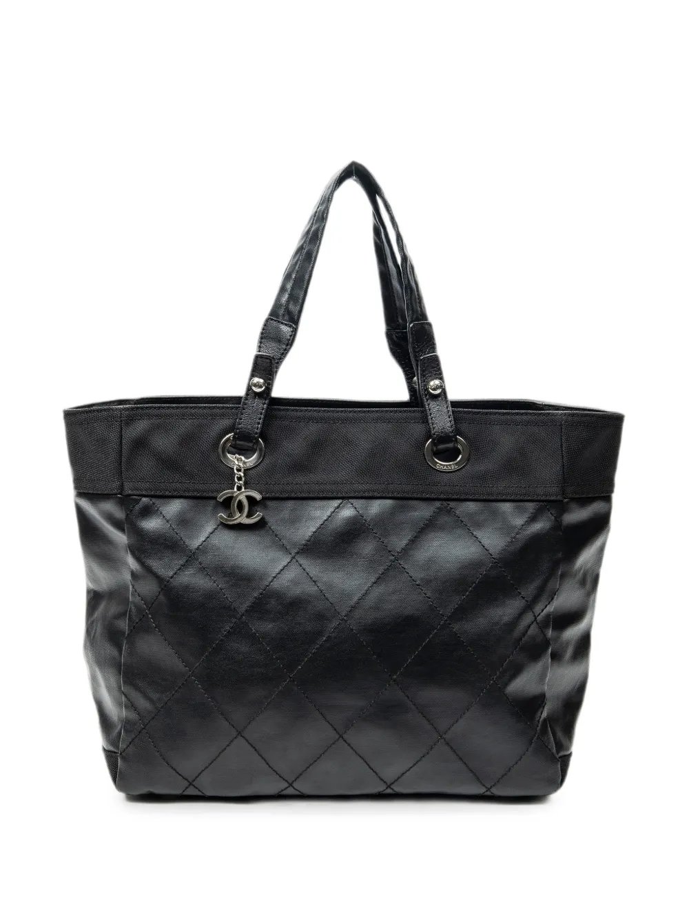Paris Biarritz leather tote bag