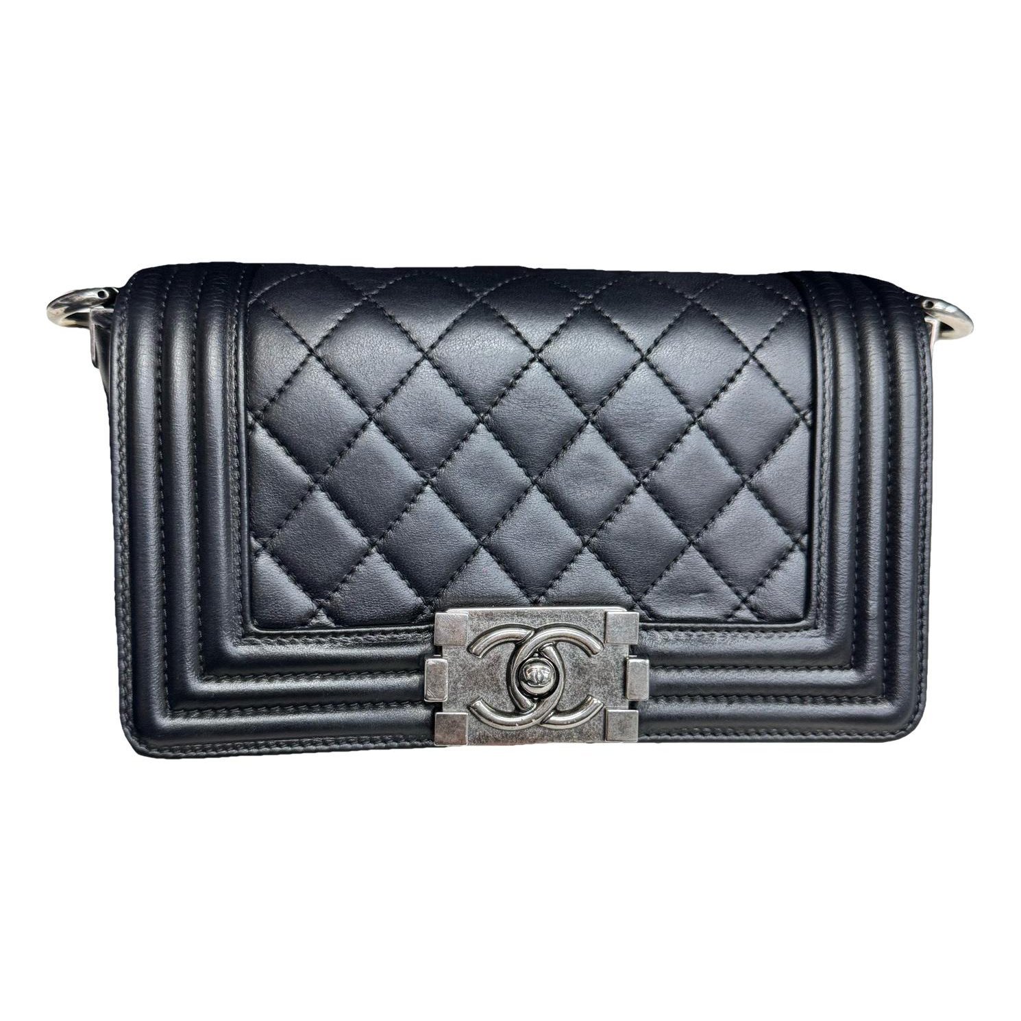 Boy leather crossbody bag