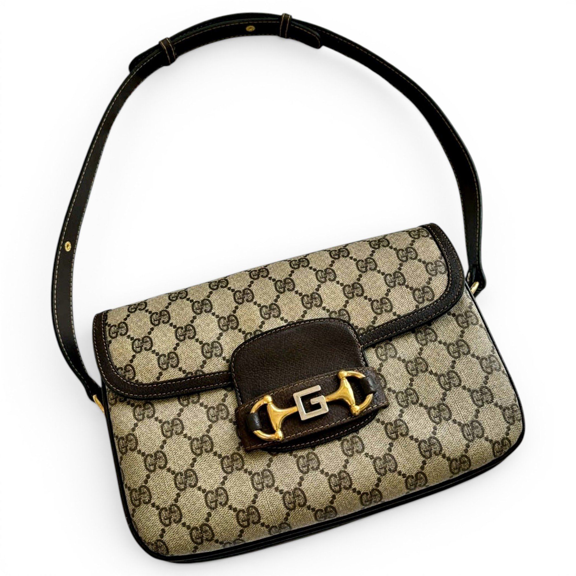 Horsebit 1955 leather handbag