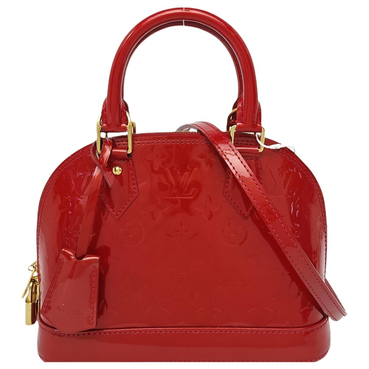 Alma BB patent leather handbag