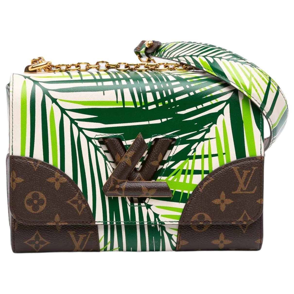 Twist leather bag