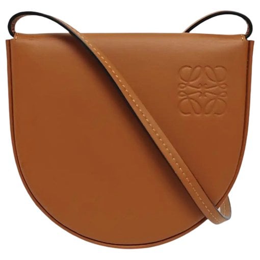 Heel leather crossbody bag