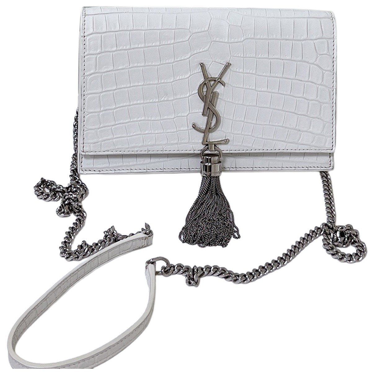 Pompom Kate leather handbag