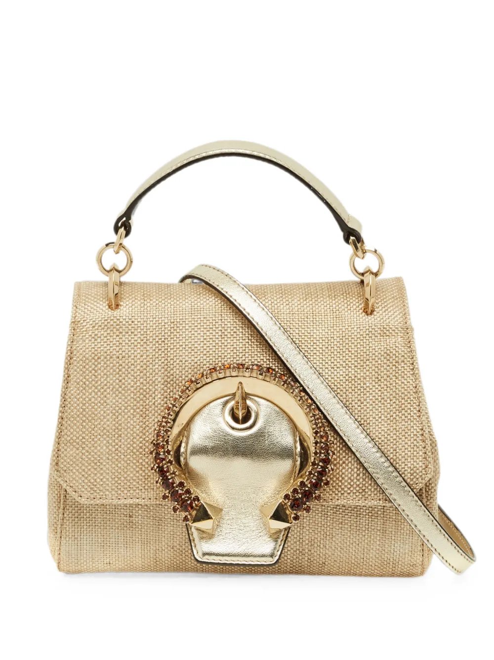 Madeline crystal-embellished tote bag