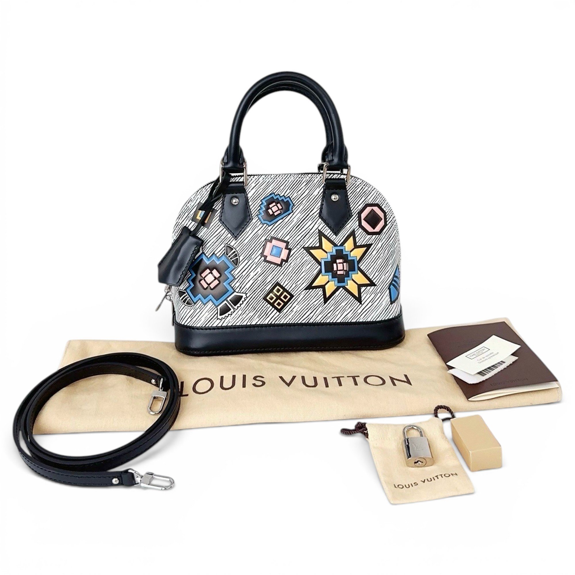 Alma BB leather handbag