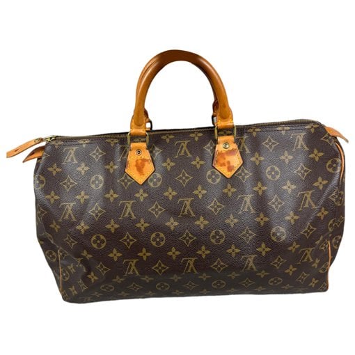 Speedy leather handbag