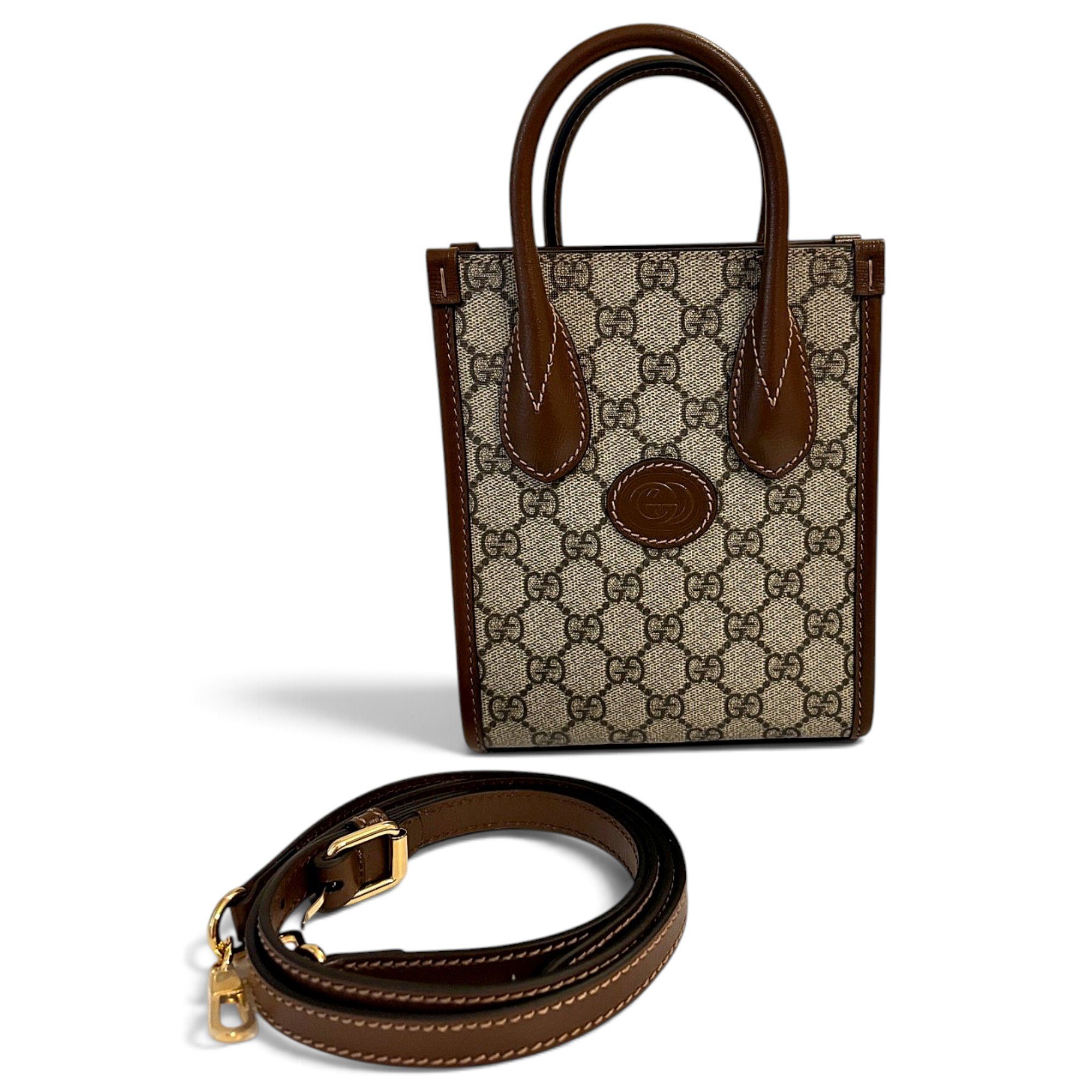 Leather mini bag