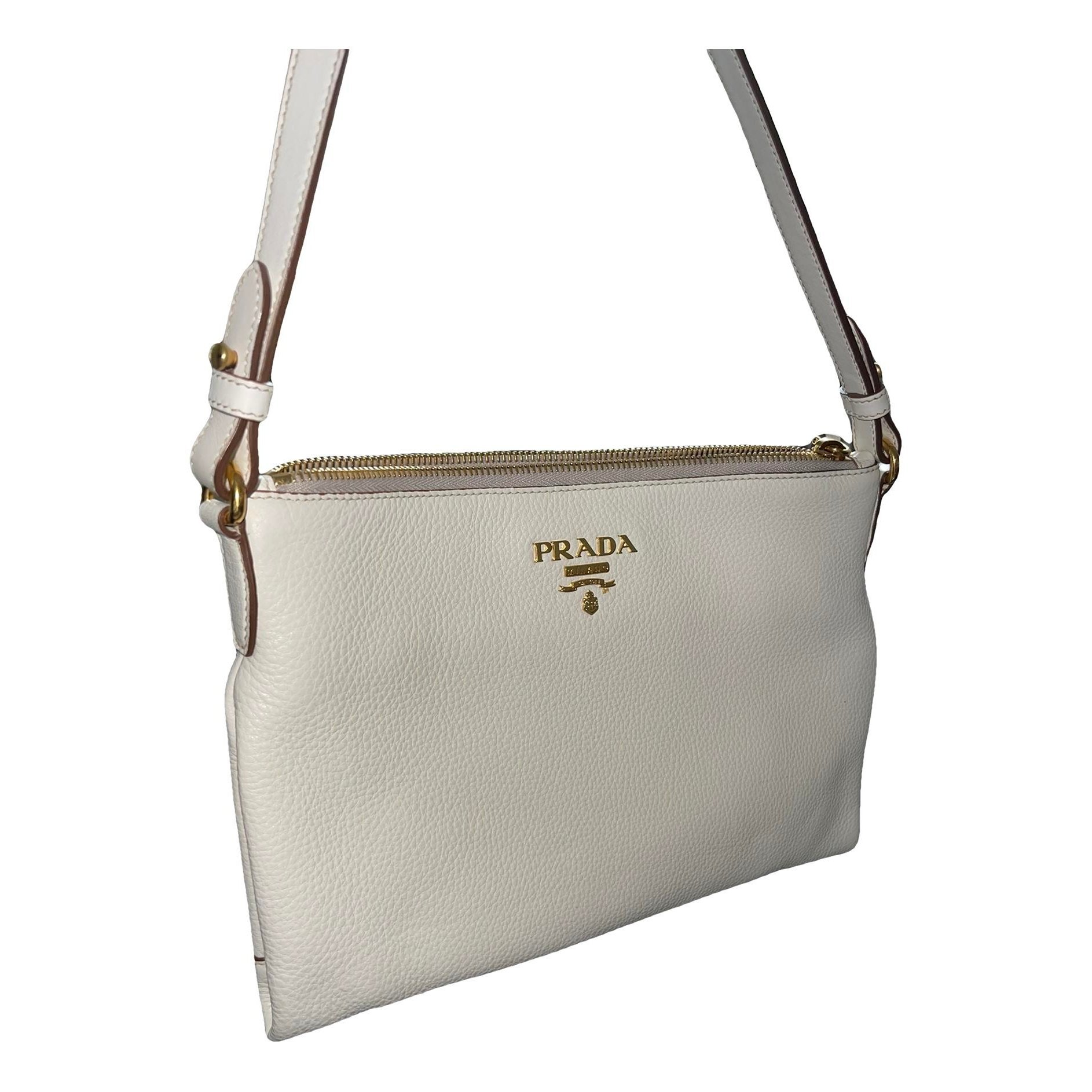 Light Frame leather crossbody bag